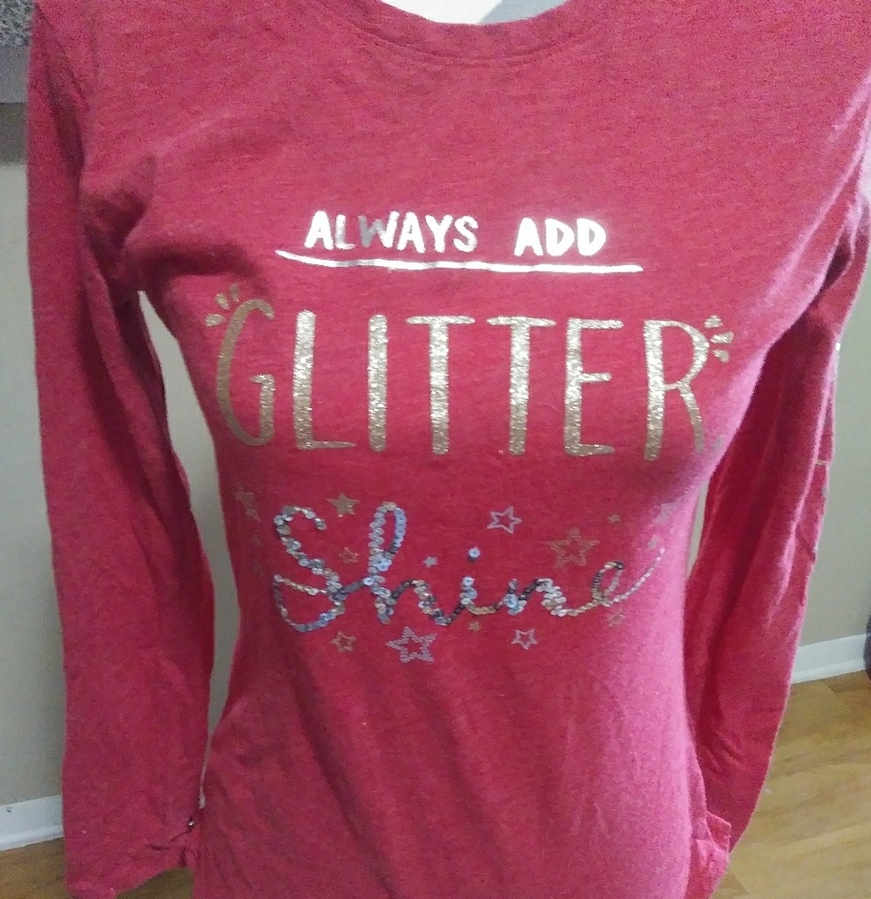 Girls red shirt